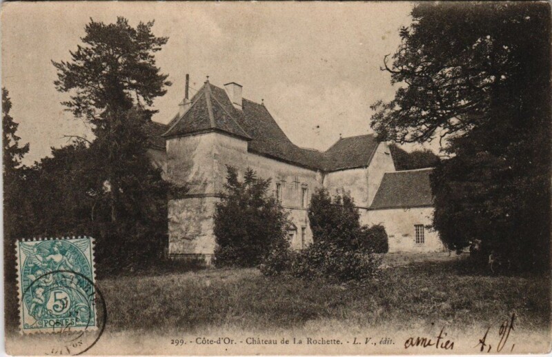 Carte postale ancienne Chateau de La Rochette -
