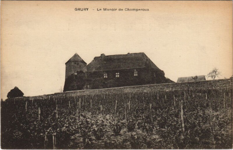 Carte postale ancienne Grury - Le Maoir de Champeroux à Grury