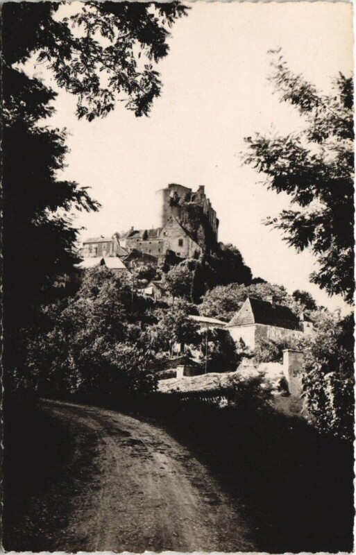 Carte postale ancienne Castelnau Le Chateau