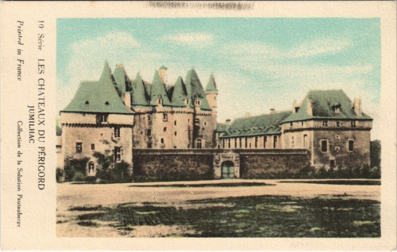 Carte postale ancienne Les Chateaux du Perigord - Jumilhac
