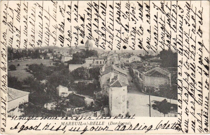 Carte postale ancienne Mareuil-s/-Belle