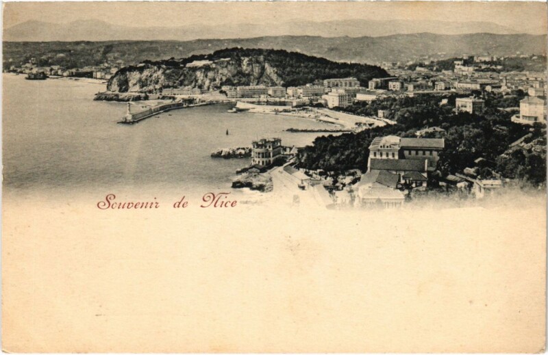 Carte postale ancienne Nice- souvenir France