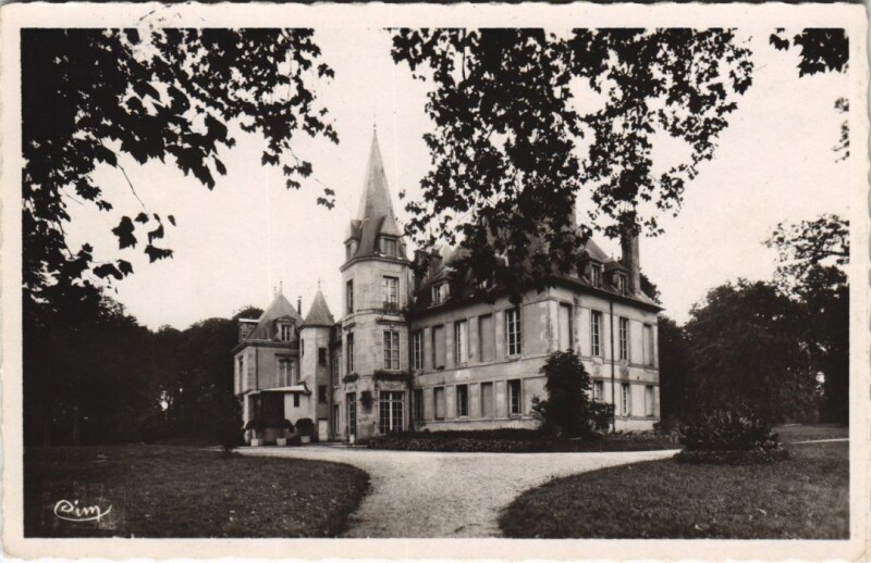 Carte postale ancienne Chatillon-sur-Seine Chateau Marmont