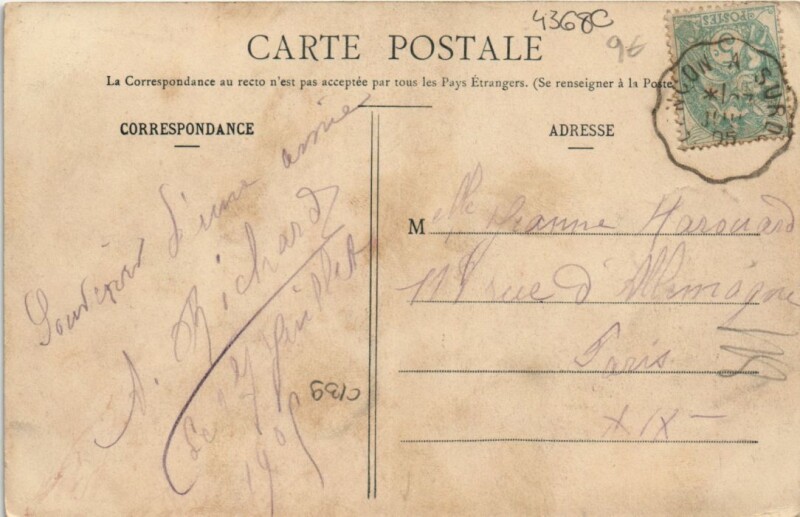 Carte postale ancienne Souvenir de Laigle