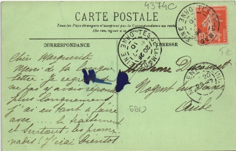 Carte postale ancienne Bagnoles-de-l'Orne-Le Petit Jars