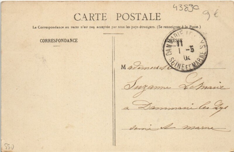 Carte postale ancienne Lozinghem-Grande-Rue à Lozinghem