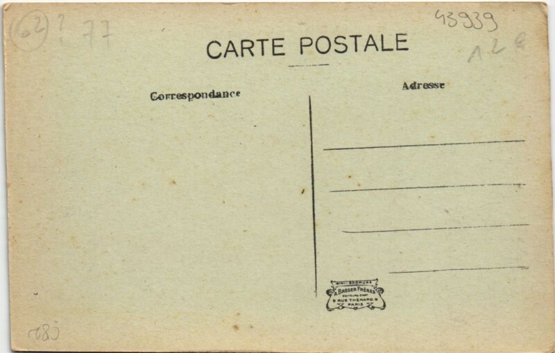Carte postale ancienne Longueville-Vue Générale à Longueville