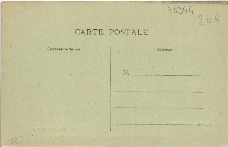 Carte postale ancienne Lepine-Puits-Berault-Entrée du Village