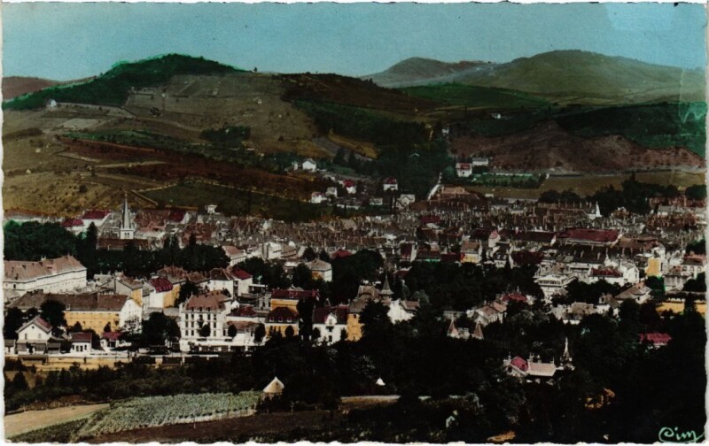 Carte postale ancienne Lons le Saunier- vue generale France à Lons-le-Saunier