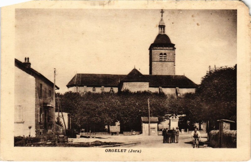 Carte postale ancienne Orgelet- France à Orgelet