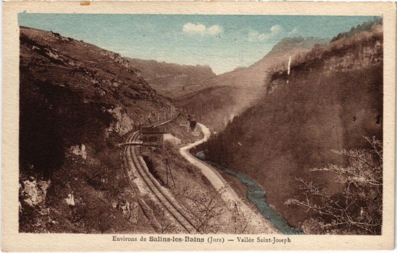 Carte postale ancienne Vallee Saint Joseph France
