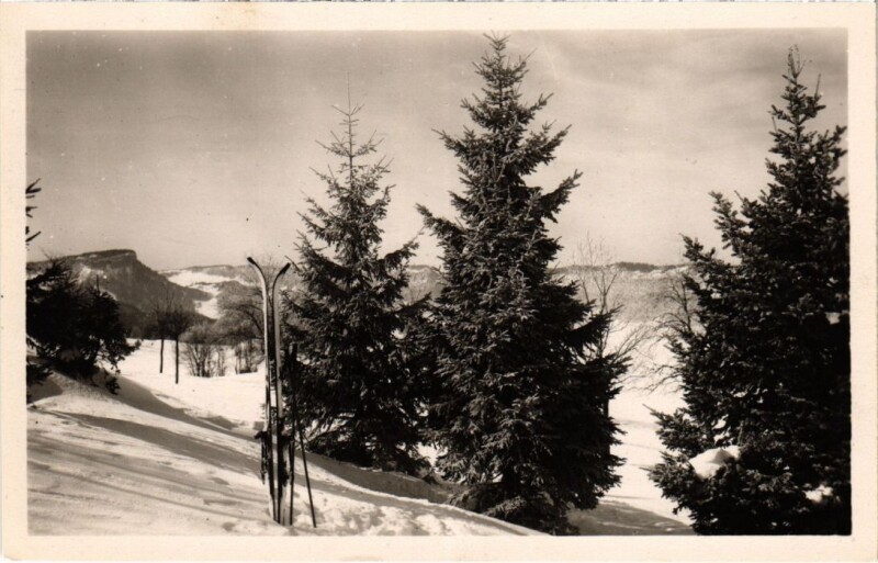 Carte postale ancienne Les Rousses- France aux Rousses