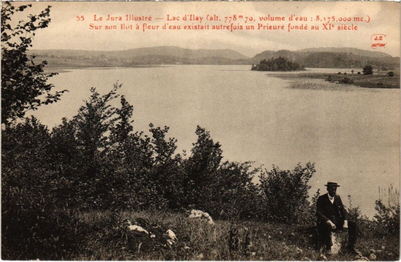 Carte postale ancienne Lac d'Ilay France