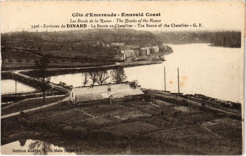 Carte postale ancienne Env.de Dinard La Rance au Chatellier France à Dinard