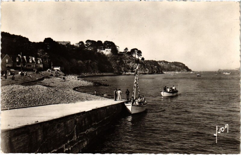 Carte postale ancienne Cancale Greve Duguesclin et Pointe du Hock France à Cancale