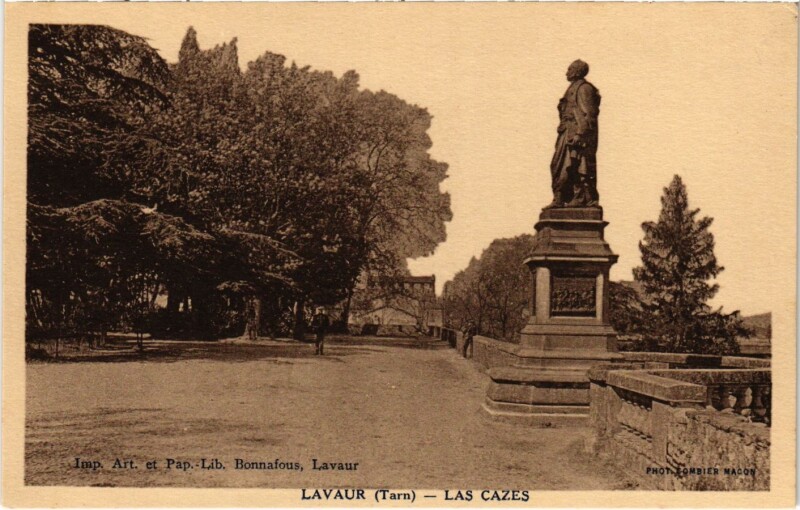Carte postale ancienne Lavaur Las Cazes France à Lavaur