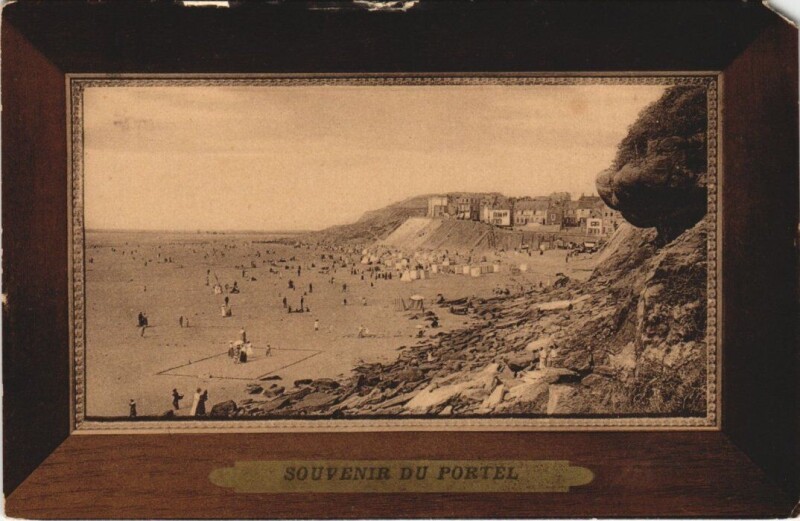 Carte postale ancienne Souvenir du Portel