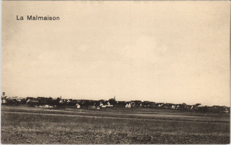Carte postale ancienne La Malmaison - Panorama à La Malmaison