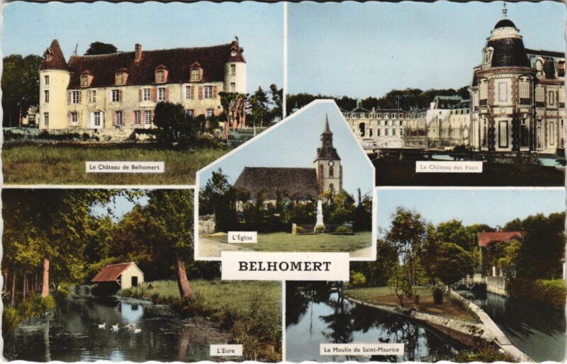 Carte postale ancienne Belhomert