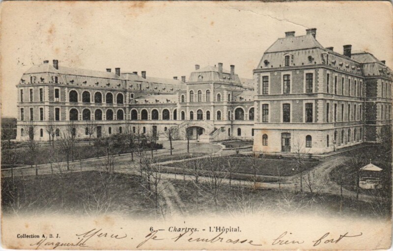 Carte postale ancienne Chartres - L'Hopital à Chartres