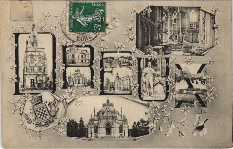 Carte postale ancienne Dreux à Dreux