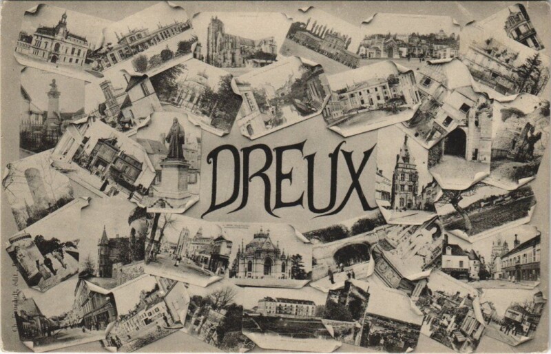 Carte postale ancienne Dreux à Dreux