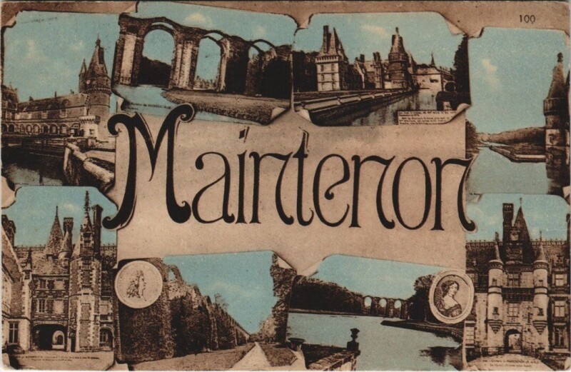 Carte postale ancienne Maintenon à Maintenon