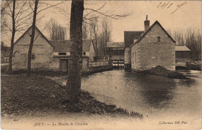 Carte postale ancienne Jouy-Le Moulin de Chardon