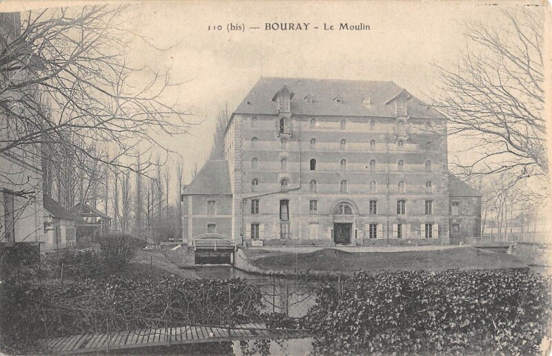 Carte postale ancienne Bouray Le Moulin