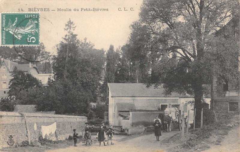 Carte postale ancienne Bievres Moulin Du Petit Bievres