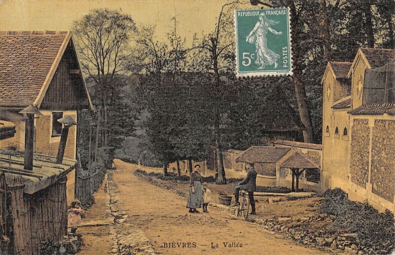 Carte postale ancienne Bievres La Vallee - Cpa Toilee