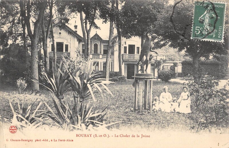 Carte postale ancienne Bouray Le Chalet De La Juine
