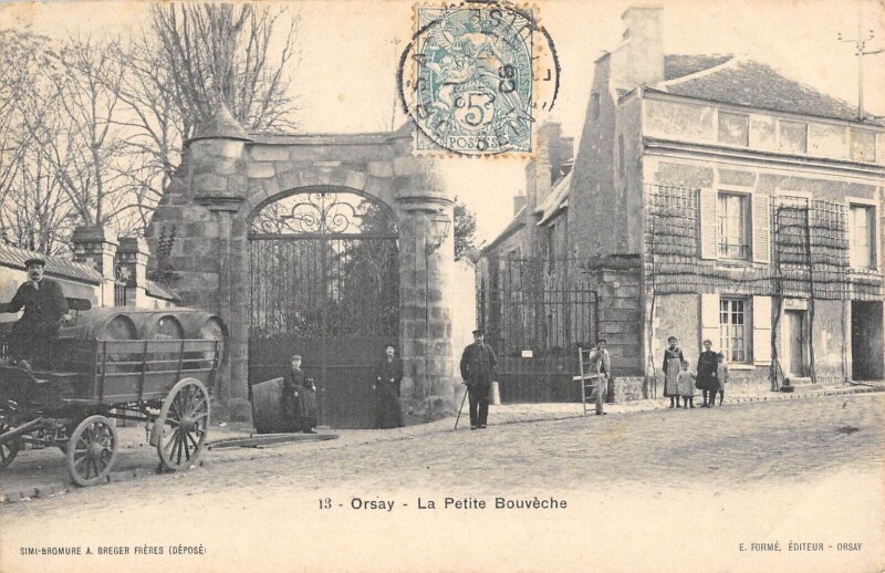 Carte postale ancienne Orsay La Petite Bouveche à Orsay
