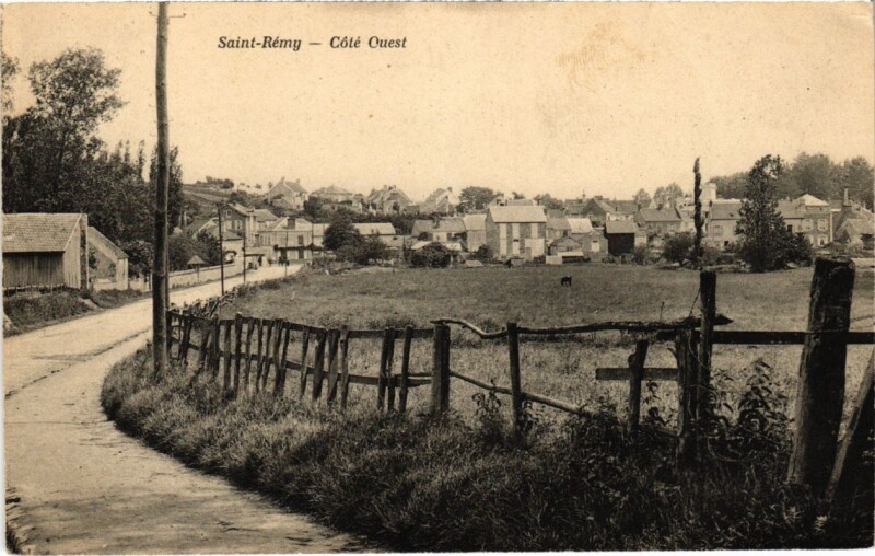Carte postale ancienne Saint-RÃMY - Cote Quest