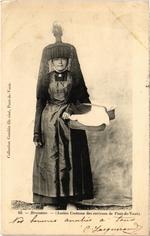 Carte postale ancienne Bressane