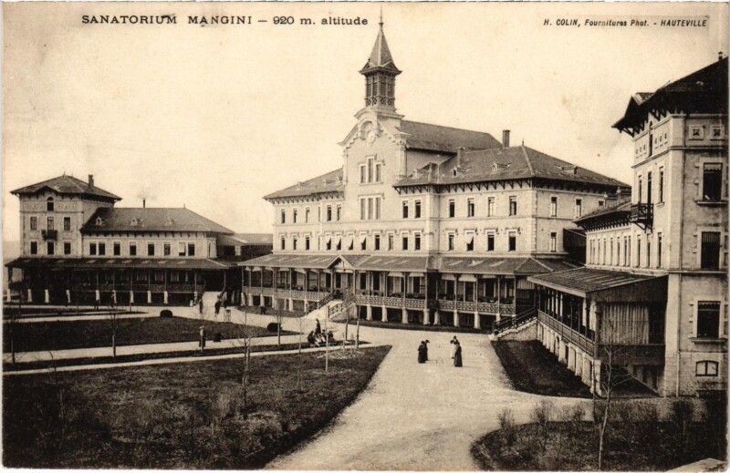 Carte postale ancienne Sanatorium Magini