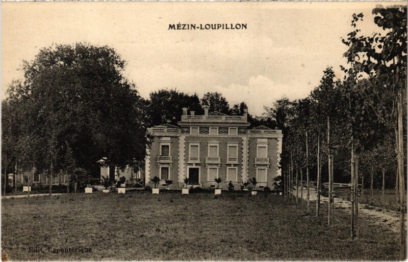 Carte postale ancienne Mezin Loupillon