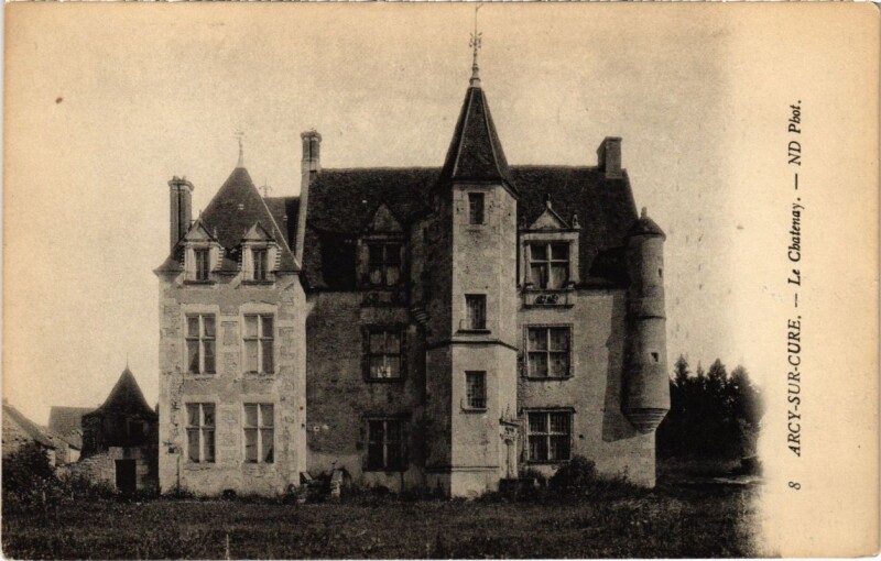 Carte postale ancienne Arcy-sur-Cure - Le Chatenay à Arcy-sur-Cure
