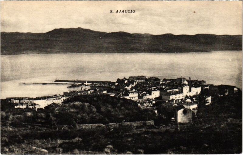 Carte postale ancienne Ajaccio à Ajaccio
