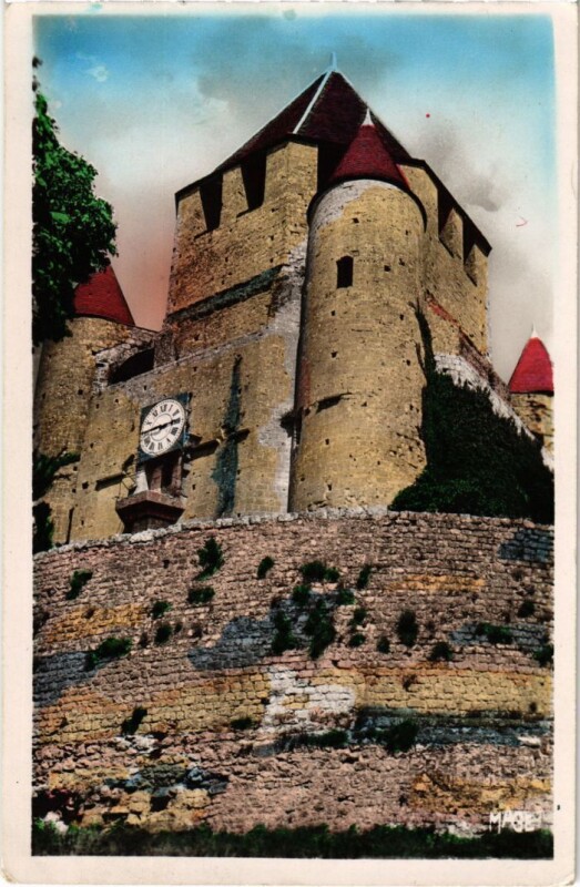 Carte postale ancienne Provins Tour de Cesar à Provins
