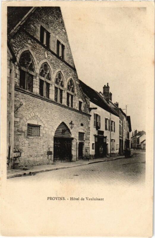 Carte postale ancienne Provins Hotel de Veaulnisant à Provins
