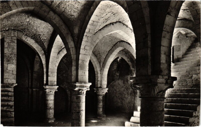 Carte postale ancienne Provins Grange aux Dimes à Provins