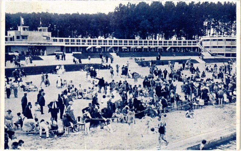 Carte postale ancienne Plage de Trilport à Trilport
