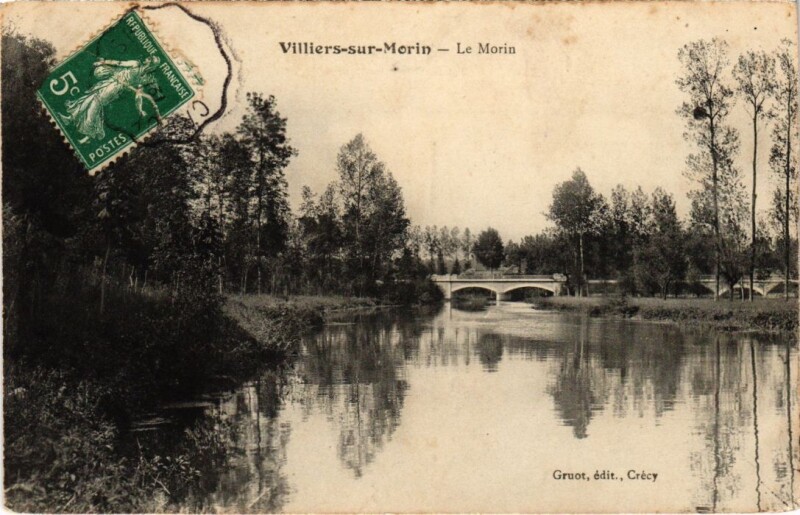 Carte postale ancienne Villiers-sur-Morin Le Morin à Villiers-sur-Morin