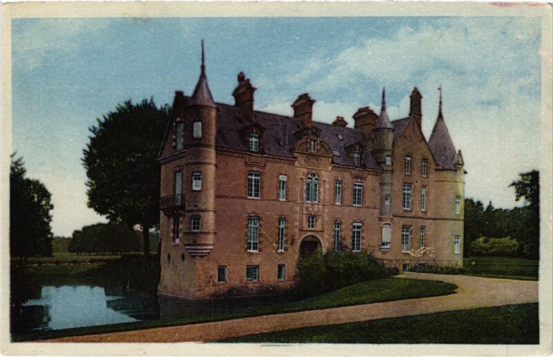 Carte postale ancienne Lorrez-le-Bocage Le Chateau
