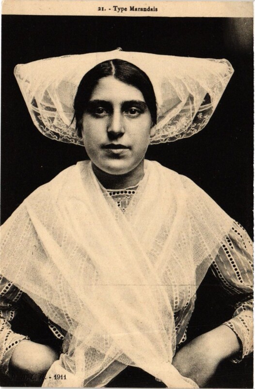 Carte postale ancienne Type Marandais