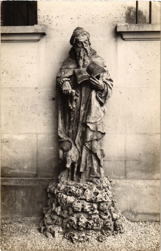 Carte postale ancienne Statue France