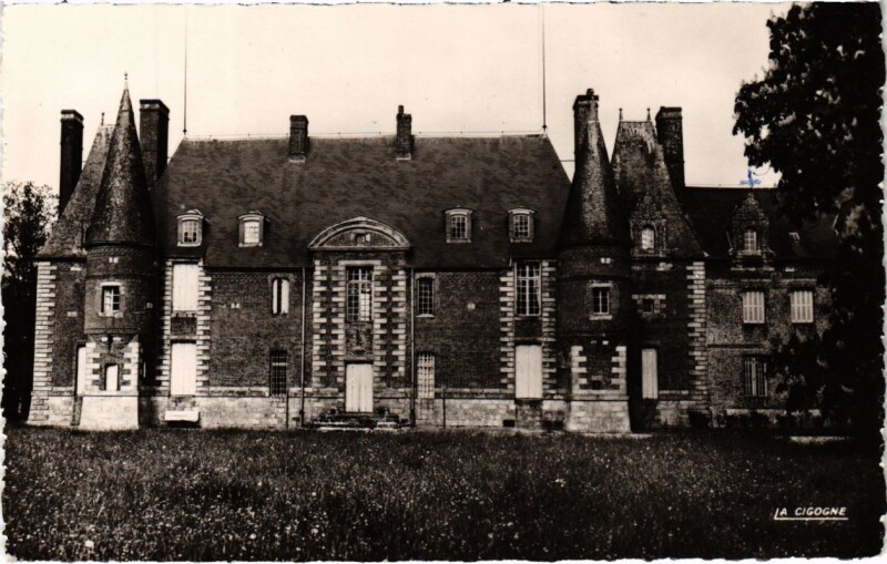 Carte postale ancienne Crasville-la-Roquefort - Le Chateau