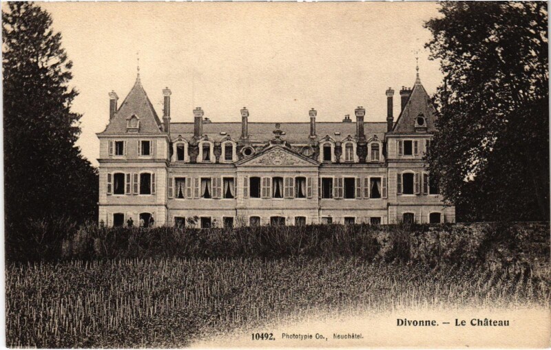 Carte postale ancienne Divonne - Le Chateau