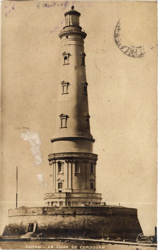Carte postale ancienne Royan - La Tour de Cordouan à Royan